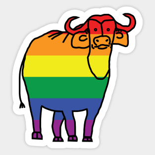 Pride Ox Sticker